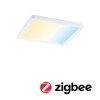 Plafonnier Salle de Bain Areo 13W Blanc Carré 3000 - 6500K Paulmann 93047