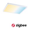 Plafonnier Salle de Bain Areo 16W Blanc Carré 3000 - 6500K Paulmann 93048