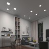 Plafonnier Salle de Bain Areo 16W Blanc Carré 3000 - 6500K Paulmann 93048