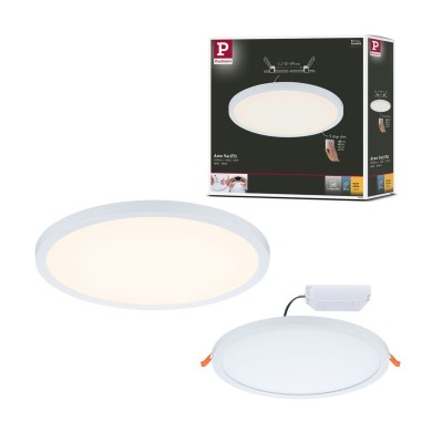 Plafonnier Salle de Bain Areo 16W Blanc Rond 3000K Paulmann 93050