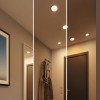 Plafonnier Salle de Bain Areo 13W Chrome mat Rond 3000K dimmable Paulmann 93051