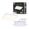 Plafonnier Salle de Bain Areo 13W Blanc Carré 3000K dimmable Paulmann 93053