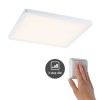 Plafonnier Salle de Bain Areo 16W Blanc Carré 3000K Paulmann 93054