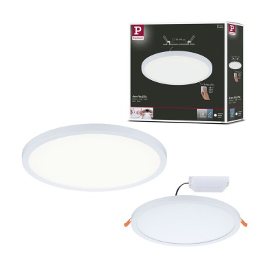 Plafonnier Salle de Bain Areo 16W Blanc Rond 4000K Paulmann 93056