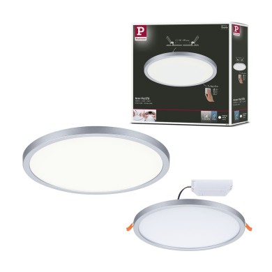 Plafonnier Salle de Bain Areo 16W Chrome mat 4000K Paulmann 93058
