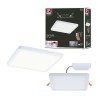 Plafonnier Salle de Bain Areo 13W Blanc Carré 4000K dimmable Paulmann 93059