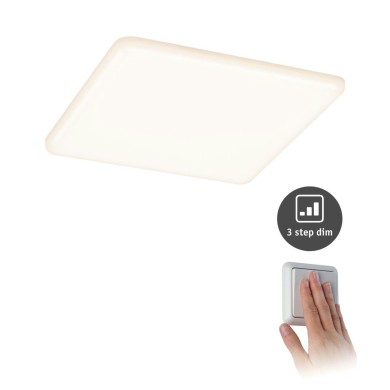 Plafonnier Salle de Bain Veluna 17W Satiné 1900LM Paulmann 93061
