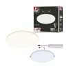 Plafonnier Salle de Bain Veluna 21W Satiné D21,5 Paulmann 93064