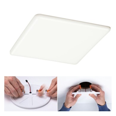 Plafonnier Salle de Bain Veluna 22W Satiné Paulmann 93066