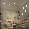 Plafonnier Salle de Bain Veluna 17,5W Satiné Rond 4000K dimmable Paulmann 93067