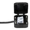 Spot Nova 6W Coin Satiné Rond 2700K dimmable Paulmann 93070