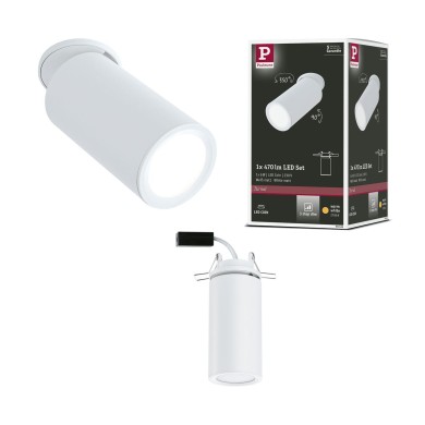 Spot Turnal 6W Coin Blanc dépoli Paulmann 93086