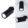 Spot Turnal 6W Coin Noir mat Paulmann 93088
