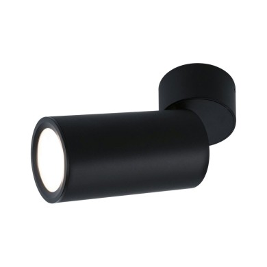 Plafonnier Turnal Coin 6W Coin Noir mat Paulmann 93089