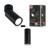 Plafonnier Turnal Coin 6W Coin Noir mat Paulmann 93089