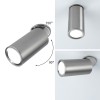 Spot Turnal 6W Coin Acier brossé Paulmann 93090