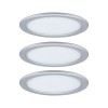 Éclairage sous-meubles Pukk 3x3,5W Chrome mat Paulmann 93092