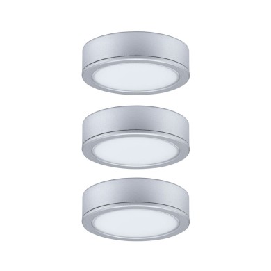 Éclairage sous-meubles Pukk 3x3,5W Chrome mat Paulmann 93092