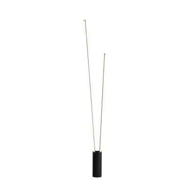 Lampadaire VERTICAL LED Intégrée 44W Noir MANTRA 7346
