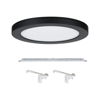 Plafonnier 2in1 Cover-it 16,5W Noir Paulmann 93097