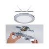 Plafonnier 2in1 Cover-it 16,5W Chrome mat Paulmann 93098
