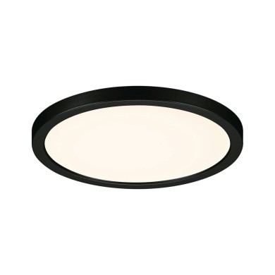 Plafonnier Salle de Bain Areo 13W Noir H Paulmann 93099
