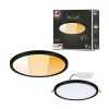 Plafonnier Salle de Bain Areo 16W Noir D23 Paulmann 93102