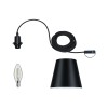 Suspension Salle de Bain Plug 2W E14 Anthracite H514 Paulmann 93104