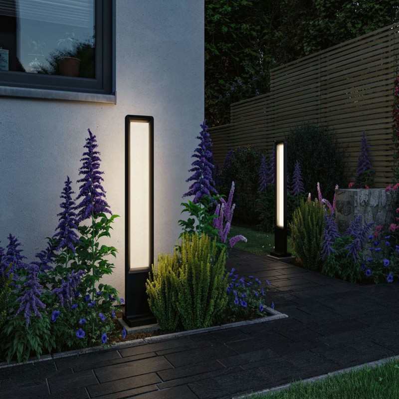 Borne Potelet Extérieur Reana 2x4W Anthracite Paulmann 93110