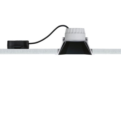 Spot Salle de Bain Cole 6W Coin Noir, Doré mat H5,6 Paulmann 93131