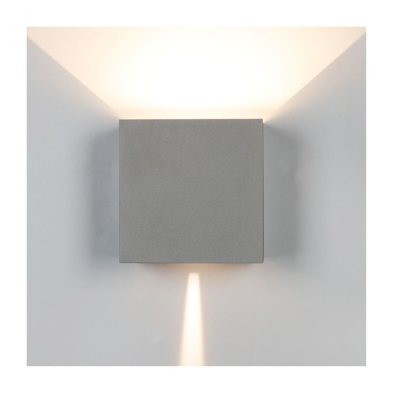 Applique extérieure DAVOS XL LED Intégrée 20W Gris Foncé MANTRA 7435