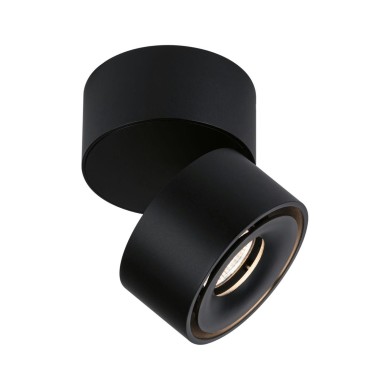Plafonnier Spircle 8W Noir mat Paulmann 93371
