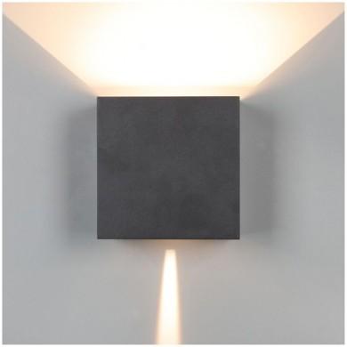 Applique extérieure DAVOS XL LED Intégrée 20W Sable Noir MANTRA 7437