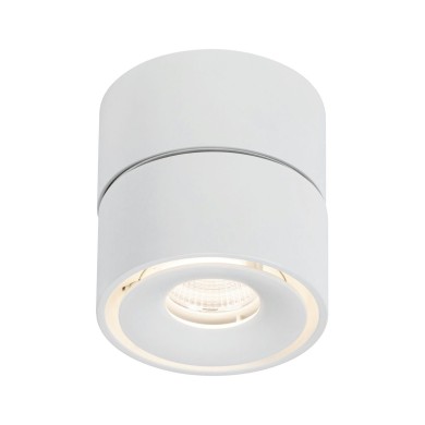 Plafonnier Spircle 8W Blanc dépoli Paulmann 93373