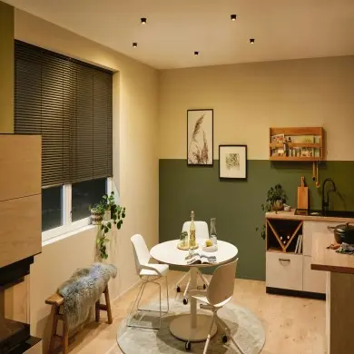 Spot Salle de Bain Gil 6W Coin Noir mat, Doré Paulmann 93378