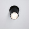Spot Salle de Bain Gil 6W Coin Noir mat, Acier brossé Paulmann 93382
