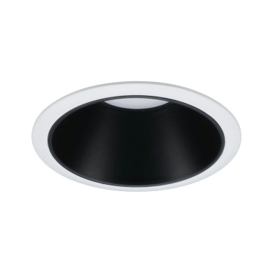 Spot Salle de Bain Cole 6W Coin Blanc, Noir mat Paulmann 93401