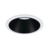 Spot Salle de Bain Cole 6W Coin Blanc, Noir mat Paulmann 93401