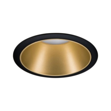 Spot Salle de Bain Cole 6W Coin Noir, Doré mat Paulmann 93403