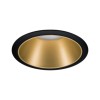 Spot Salle de Bain Cole 6W Coin Noir, Doré mat Paulmann 93403