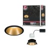 Spot Salle de Bain Cole 6W Coin Noir, Doré mat Paulmann 93403