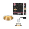 Spot Salle de Bain Cole 6W Coin Blanc, Doré mat Paulmann 93405