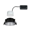 Spot Salle de Bain Cole 6W Coin Noir, Argent mat Paulmann 93407