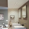 Spot Salle de Bain Cole 6W Coin Noir, Argent mat Paulmann 93407
