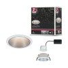 Spot Salle de Bain Cole 6W Coin Blanc, Argent mat Paulmann 93409