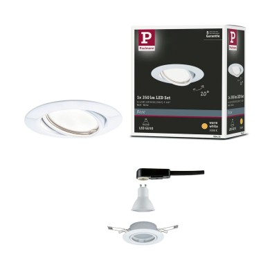 Spot Base 5W GU10 Blanc Paulmann 93411