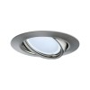 Spot Base 5W GU10 Acier brossé Paulmann 93412