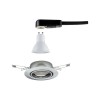 Spot Base 5W GU10 Acier brossé Paulmann 93412