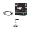 Spot Base 5W GU10 Acier brossé Paulmann 93412