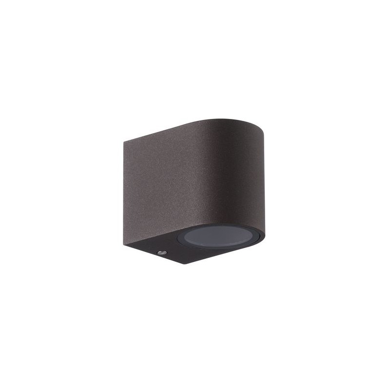 Applique extérieure KANDANCHU GU10 1x10W Corten Arrondie MAN_7472 7472 Applique extérieure KANDANCHU GU10 1x10W Corten Arrondie MANTRA 7472